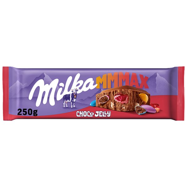 Milka Mmmax Choco Jelly Czekolada mleczna 250 g