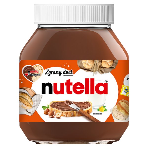 Nutella Krem do smarowania z orzechami laskowymi i kakao 600 g