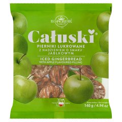 Kopernik Całuski Pierniki lukrowane z nadzieniem o smaku jabłkowym 140 g