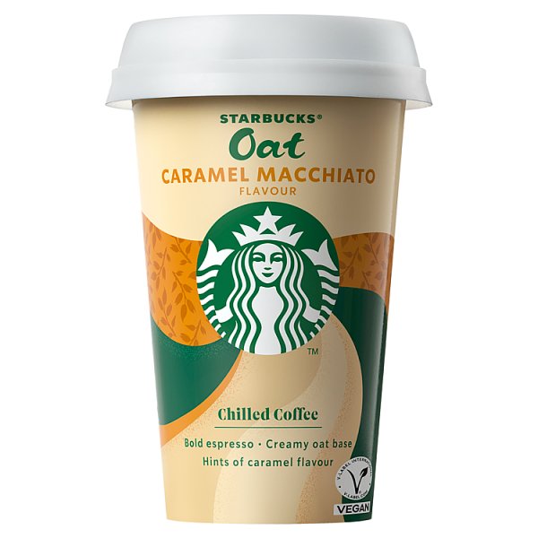 Starbucks Caramel Macchiato Napój owsiano-kawowy 220 ml
