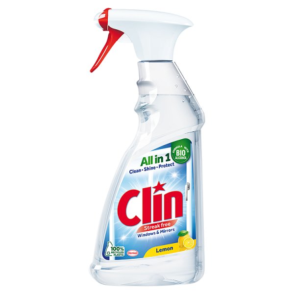 Clin Lemon Płyn do mycia powierzchni szklanych 500 ml