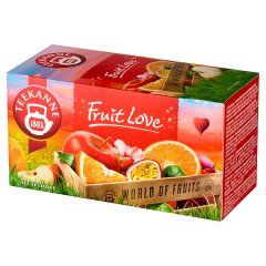 Teekanne World of Fruits Fruit Love Mieszanka herbatek owocowych 45 g (20 x 2,25 g)