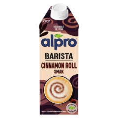 Alpro Barista Napój owsiano-sojowy o smaku bułeczki cynamonowej 750 ml