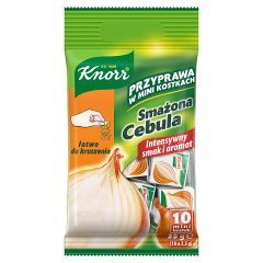 Knorr Przyprawa w mini kostkach smażona cebula 35 g (10 x 3,5 g)