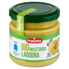Primavika Bio musztarda łagodna 170 g