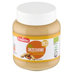 Primavika Bio pasta orzechowa z prażonych orzeszków arachidowych 100 % 360 g