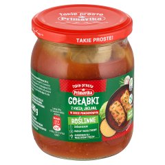 Primavika Gołąbki z kaszą jaglaną w sosie pomidorowym 480 g