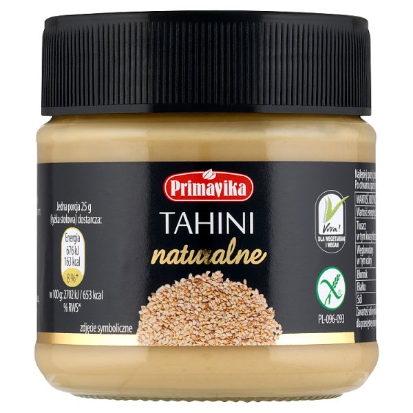 Primavika Tahini naturalne 185 g