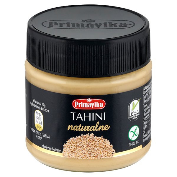 Primavika Tahini naturalne 185 g