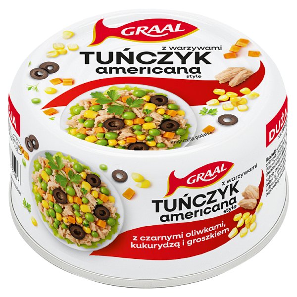 Graal Americana Style Tuńczyk z warzywami 280 g