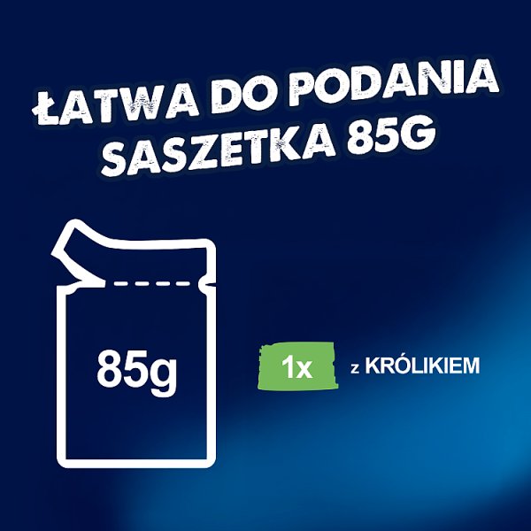 Felix Fantastic Karma dla dorosłych kotów z królikiem w galaretce 85 g