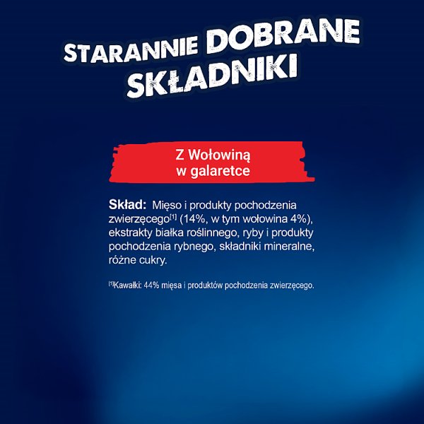 Felix Fantastic Karma dla dorosłych kotów z wołowiną 85 g