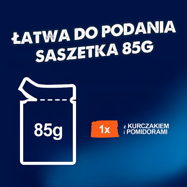 Felix Fantastic Karma dla kotów z kurczakiem i pomidorami w galaretce 85 g