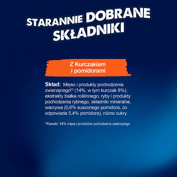 Felix Fantastic Karma dla kotów z kurczakiem i pomidorami w galaretce 85 g