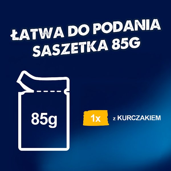 Felix Fantastic Junior Karma dla kociąt kurczak w galaretce 85 g