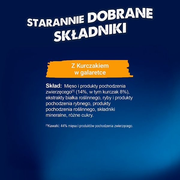 Felix Fantastic Junior Karma dla kociąt kurczak w galaretce 85 g