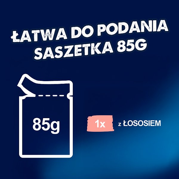 Felix Fantastic Karma dla kotów z łososiem w galaretce 85 g
