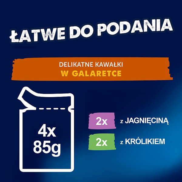 Felix Fantastic Karma dla kotów wiejskie smaki w galaretce 340 g (4 x 85 g)