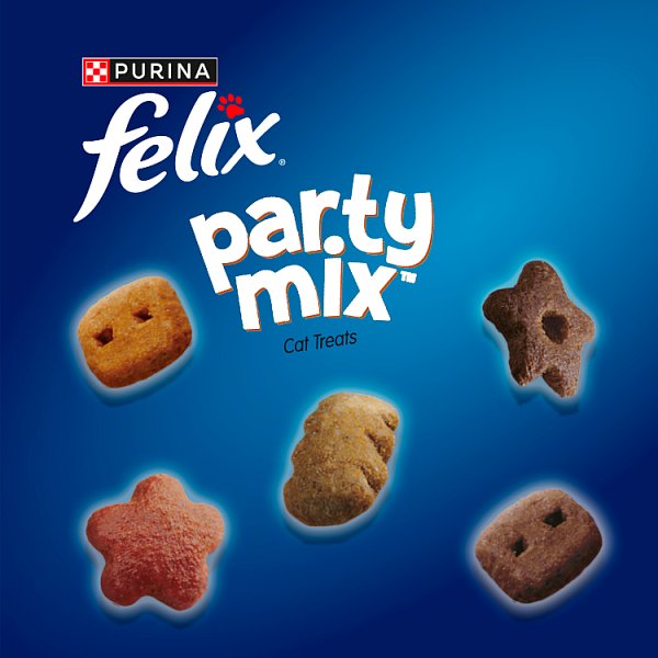 Felix Party Mix Original Przekąski o smaku kurczaka wątróbki i indyka 60 g