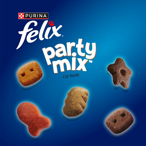 Felix Party Mix Mixed Grill Przekąski o smaku wołowiny kurczaka i łososia 60 g