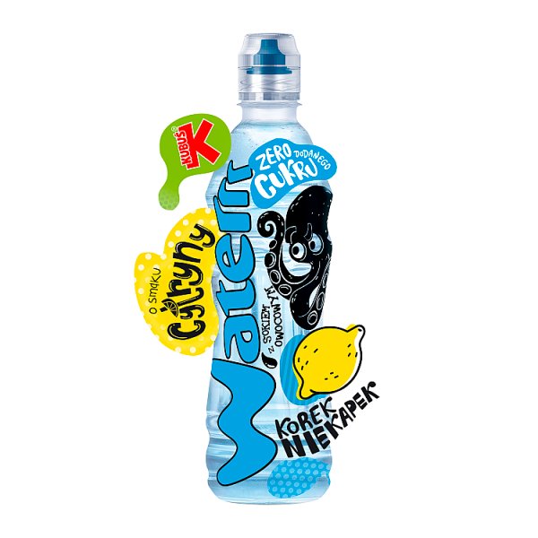 Napój ngaz Kubuś Waterrr cytryna 500ml doliczana jest kaucja 50 gr 