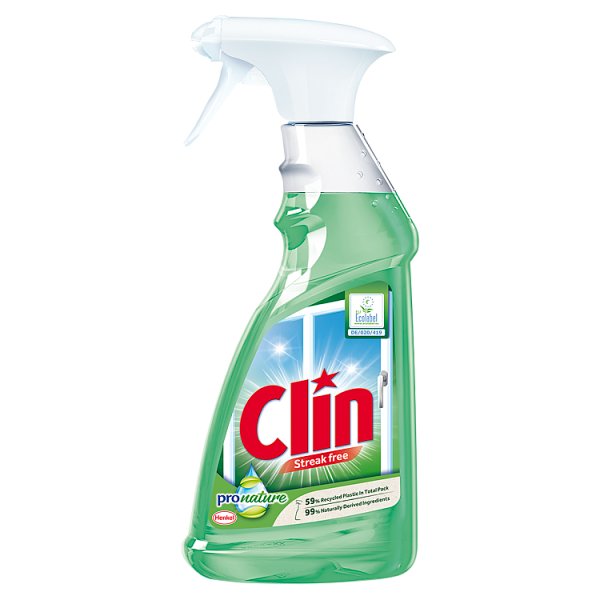 Clin ProNature Płyn do mycia powierzchni szklanych 500 ml