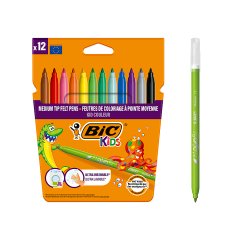 BIC Kids Kid Couleur Flamastry Pudełko 12szt