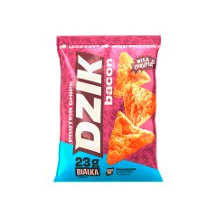 Dzik Chipsy sojowe o smaku bekonu 50 g