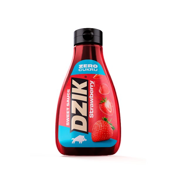Dzik Sos o smaku truskawkowym 425 ml