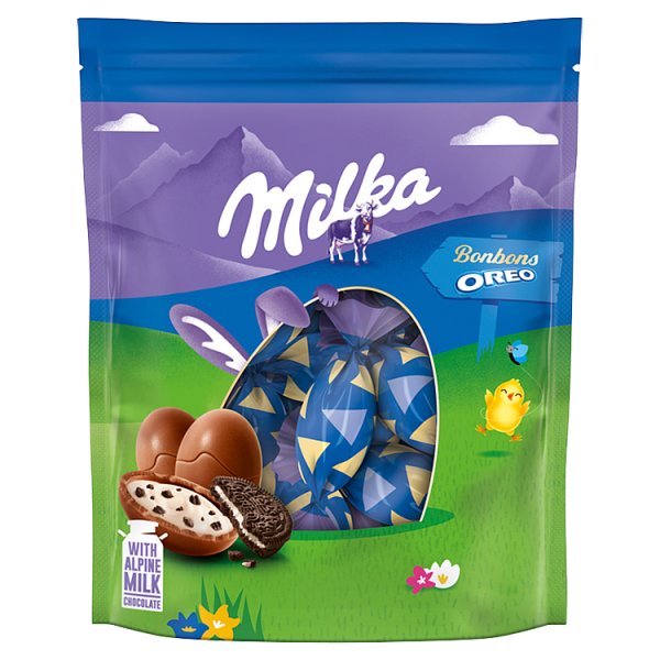 Milka czekolada mleczna z ciastkami Oreo Praliny sezonowe 26 x 86 0 g