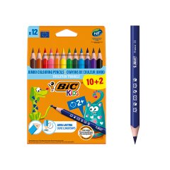 BIC Kids Evolution Triangle ECOlutions Kredki ołówkowe Pudełko 10+2szt