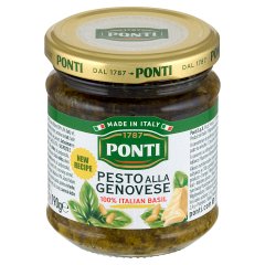 Ponti Sos pesto z bazylią 190 g