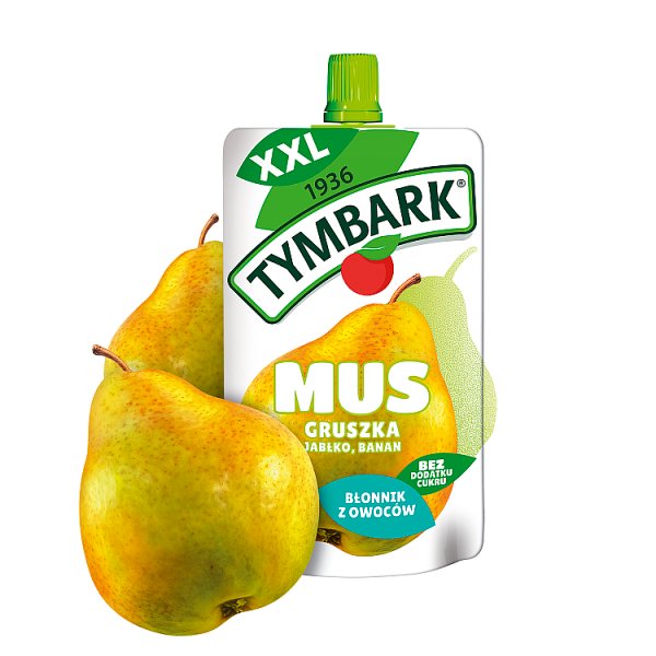Tymbark XXL Mus gruszka jabłko banan 200 g