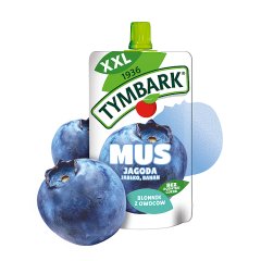 Tymbark XXL Mus jagoda jabłko banan 200 g