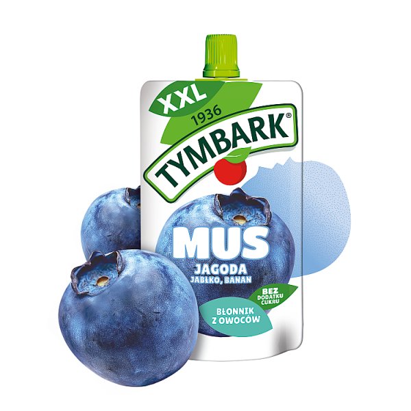Tymbark XXL Mus jagoda jabłko banan 200 g