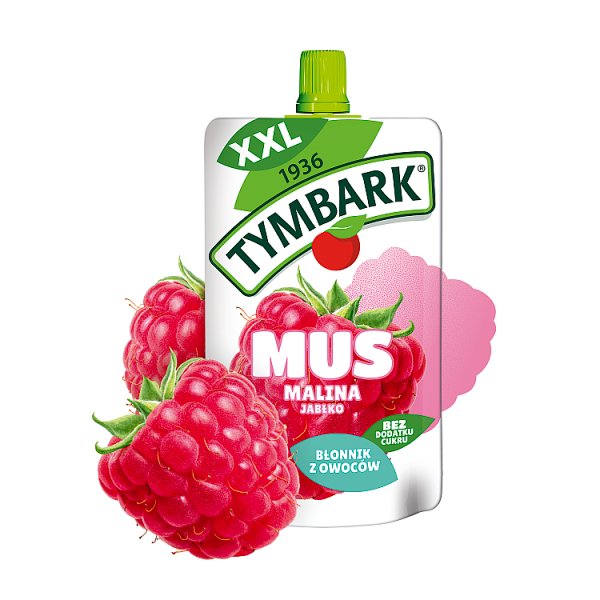 Tymbark XXL Mus malina jabłko 200 g