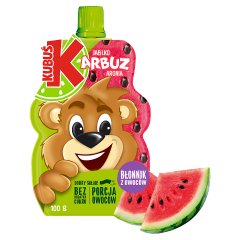 Kubuś Mus jabłko arbuz aronia 100 g