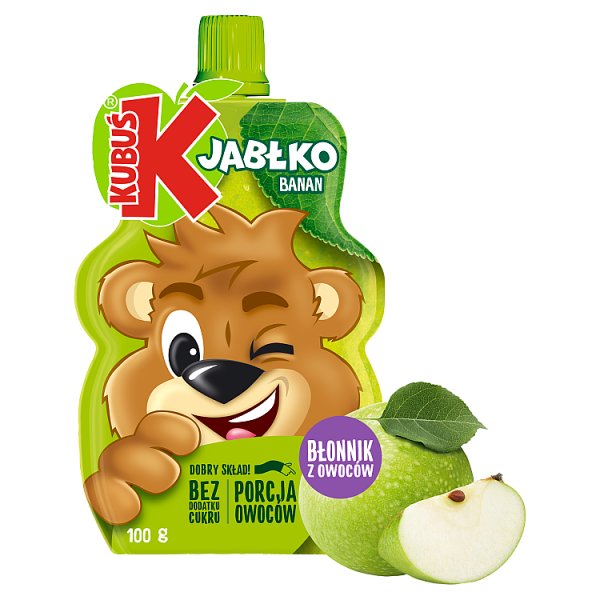 Kubuś Mus jabłko banan 100 g