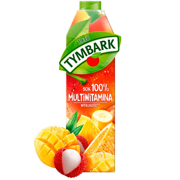 Tymbark Sok 100 % multiwitamina 1 l