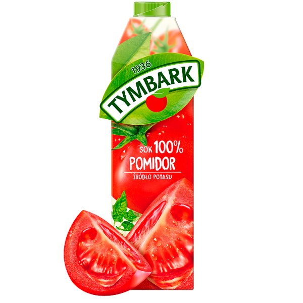 Tymbark Sok 100 % pomidor 1 l