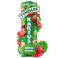 Tymbark Owoce Świata Napój wieloowocowy kaktus 1 l