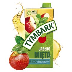 Tymbark Napój owocowy jabłko mięta 1 l
