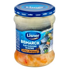 Lisner Płaty śledziowe Bismarck w zalewie octowo-korzennej 400 g