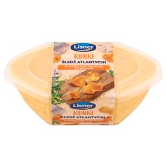Lisner Śledź atlantycki w sosie grzybowym z kurkami 280 g