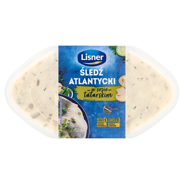 Lisner Śledź atlantycki w sosie tatarskim 280 g