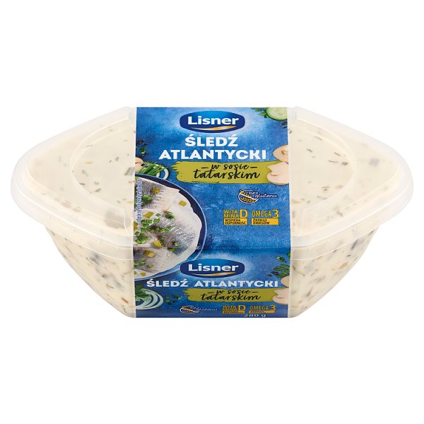 Lisner Śledź atlantycki w sosie tatarskim 280 g