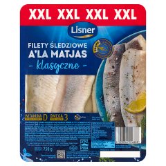 Lisner Filety śledziowe a'la matjas klasyczne 750 g