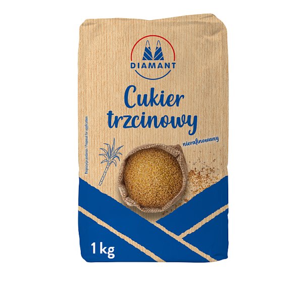 Diamant Cukier trzcinowy nierafinowany 1 kg