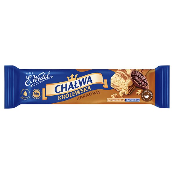 E. Wedel Chałwa królewska kakaowa 50 g
