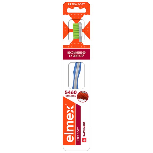 elmex ULTRA SOFT Szczoteczka do zębów bardzo miękka SOFT 1 sztuka